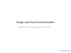Design and Visual Communication