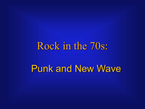 Power Point:Punk and New Wave