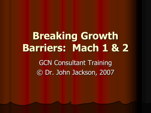 Breaking Growth Barriers