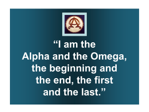 Alpha-and-Omega - spirituality.org.au