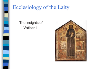 Ecclesiology of the Laity