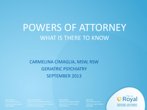 Powers of Attorney: What is There to Know