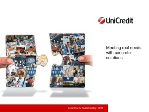 Our Customers - UniCredit Group