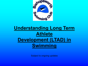 Understanding Long Term Athlete Development (LTAD) in Swimming