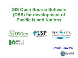 2_01_03_GIS Open Source Software (OSS) for PICs