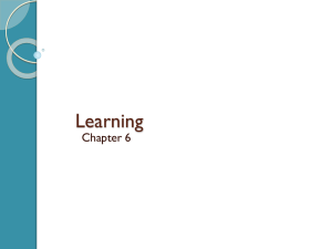 chapter 6 learning - Doral Academy Preparatory