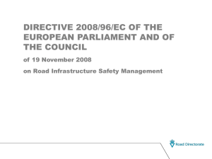 PowerPoint Presentation - Road Safety Audit - Vej