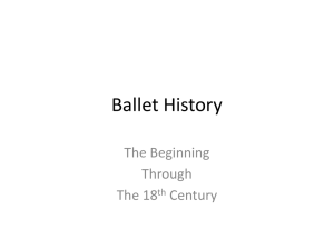 Ballet History