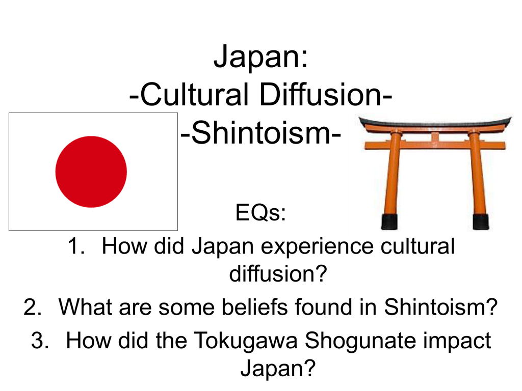 spread of shintoism