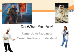 Personality Types - Ramp