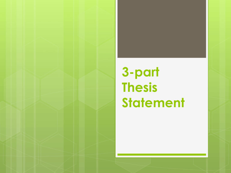 the best thesis is a finished thesis