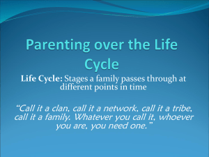 Parenting over the Life Cycle
