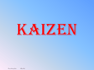 KAIZEN - Engineering Mini Projects