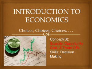 Introduction to Economics Powerpoint