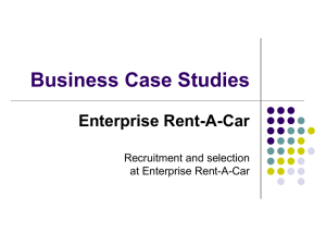 Business Case Studies Enterprise Rent-A-Car