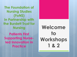 context - Foundation of Nursing Studies