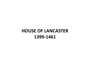 House of Lancaster 1399-1461