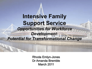 Intensive Family Support Service