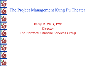 The Project Management Kung Fu Theater