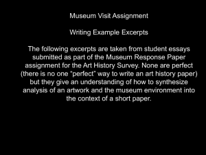 Writing Examples PPT - Art History Teaching Resources
