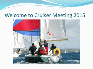 Welcome to Cruiser Meeting 2015 - Waterford Harbour Sailing Club