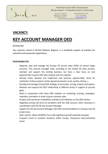 key account manager oed - Seracon, partner voor HR uitdagingen