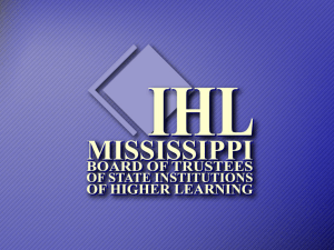 2+2 Agreement Presentation - Mississippi Board of Trustees of State