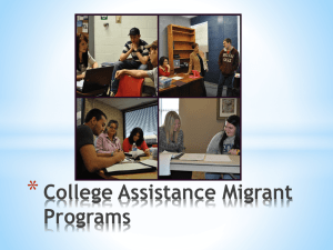 What is Camp? - Arkansas Migrant Education Program