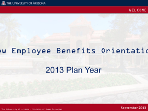 to view the Online New Employee Benefits Orientation (PPT)