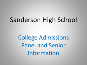 Attached File - Sanderson High School