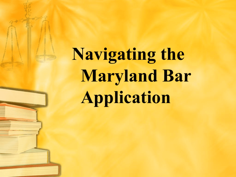maryland bar essay topics