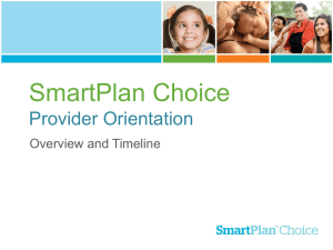 health plan - SmartPlan Choice