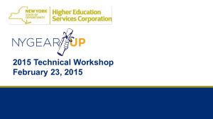 NYGEAR UP 2015 Technical Workshop