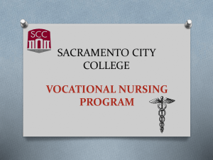 Vocational Nursing Program