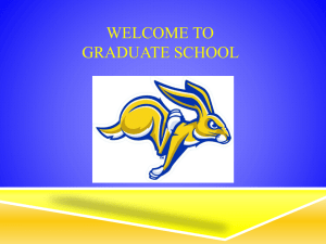 Welcome to SDSU Graduate School