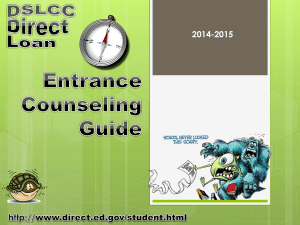 Loan Counseling - Dabney S. Lancaster Community College