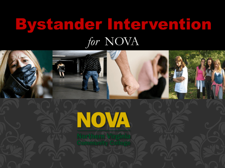 Bystander Intervention Training Powerpoint Presentation