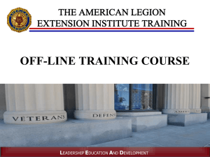 2013_American_Legion_Extension_Course (PPT)
