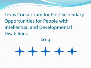 15 Session - Texas State Independent Living Council