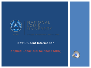 ABS - National Louis University