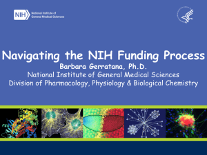 Navigating the NIH Funding Process