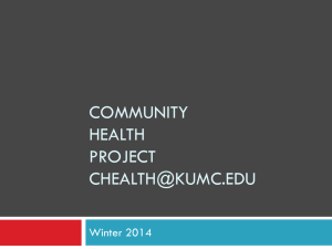Community Health Project