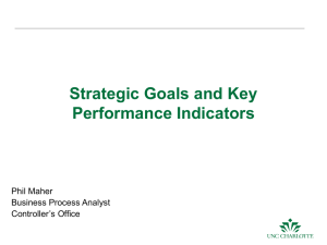 Strategic Objectives and KPIs