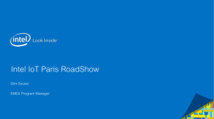 IoT Roadshow Paris _ Slim