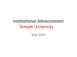 Institutional Advancement, Kate Moore