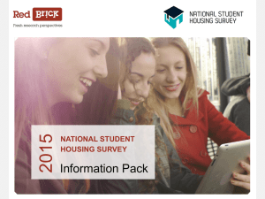 click here - National Student Housing Survey