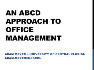ABCD Approach to Management PowerPoint
