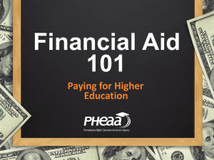 What is Financial Aid / Sources - North Allegheny School District