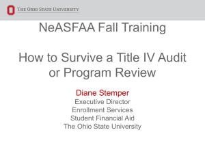 Diane Stemper - Nebraska Association of Student Financial Aid