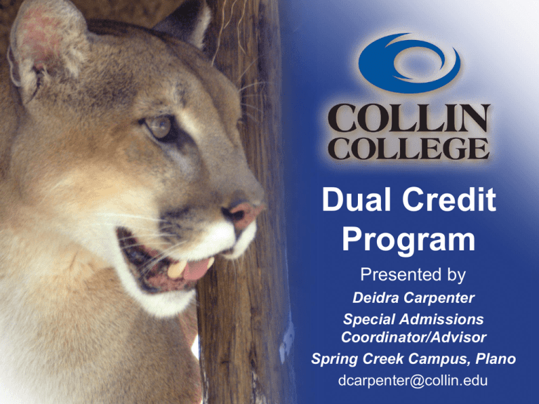 Dual Credit Program